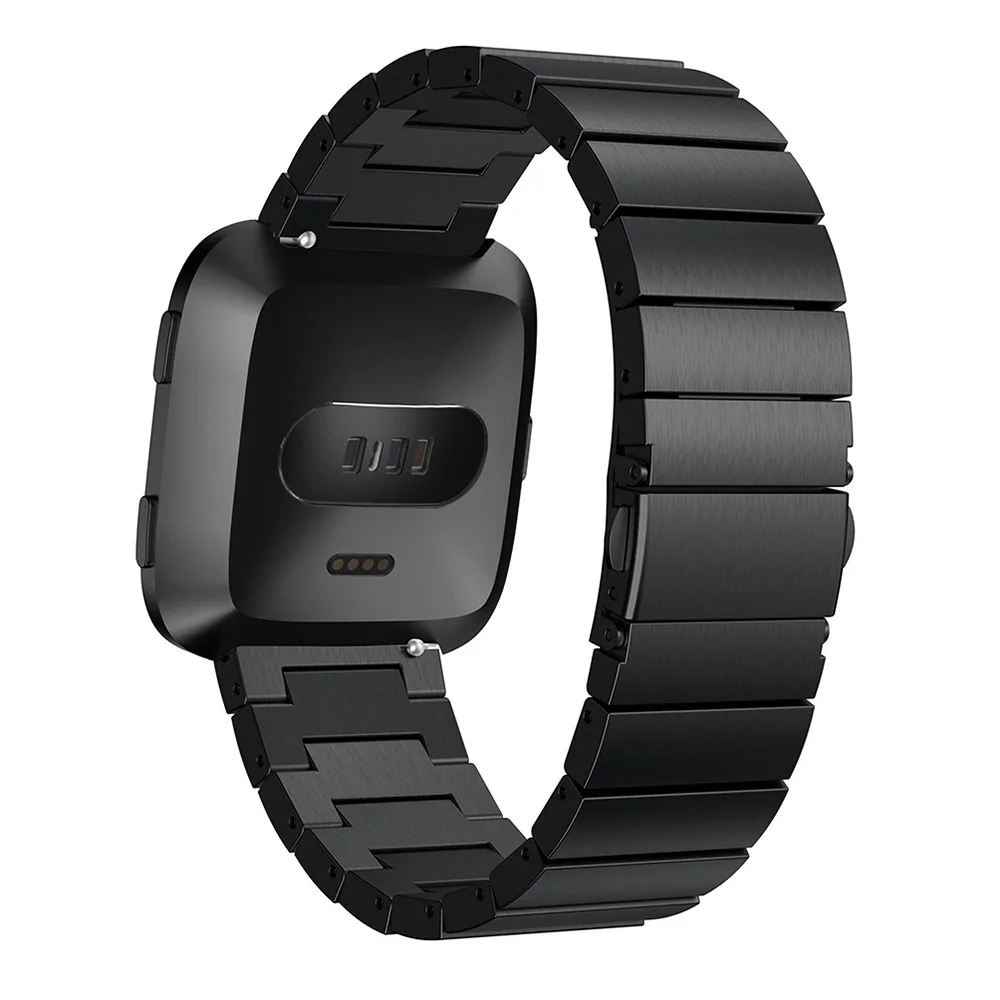 Для Fitbit Versa браслет из нержавеющей стали наручный ремешок умные аксессуары модные женские мужские браслет ремешок для Fitbit Versa