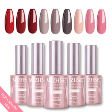 MIZHSE лак для ногтей гель лак для ногтей Lakiery Hybrydowe УФ-гель для ногтей Esmalte Permanente основа и верхнее покрытие маникюр
