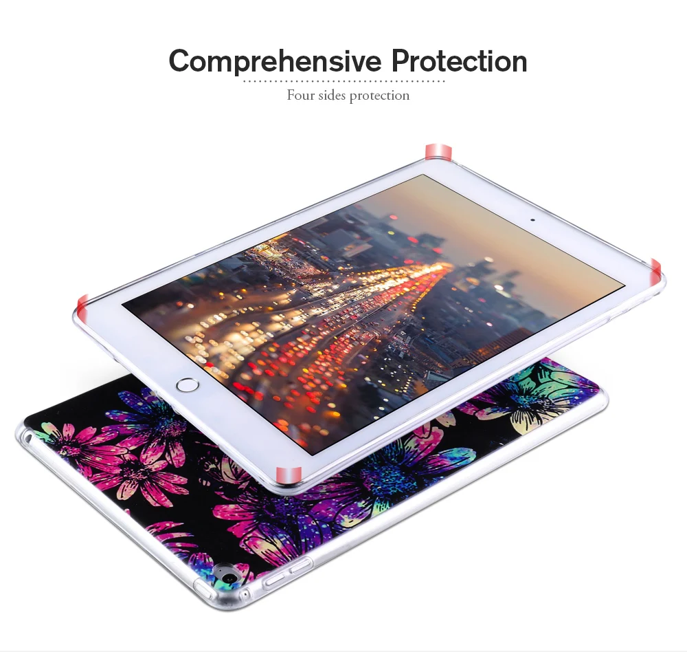 Силиконовый планшет для Huawei MediaPad M3 8 4 дюйма мягкий ТПУ самостоятельного