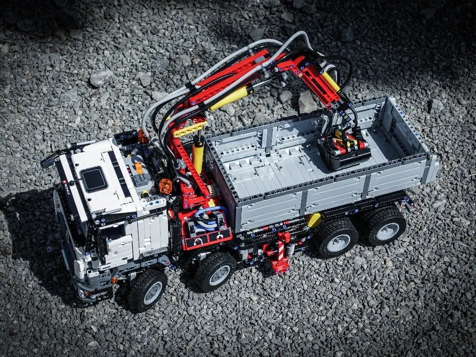 20005 Benzz Arocs tuck 3245 Technic модель строительные блоки совместимы с Iegoset 42043 развивающие игрушки рождественские подарки