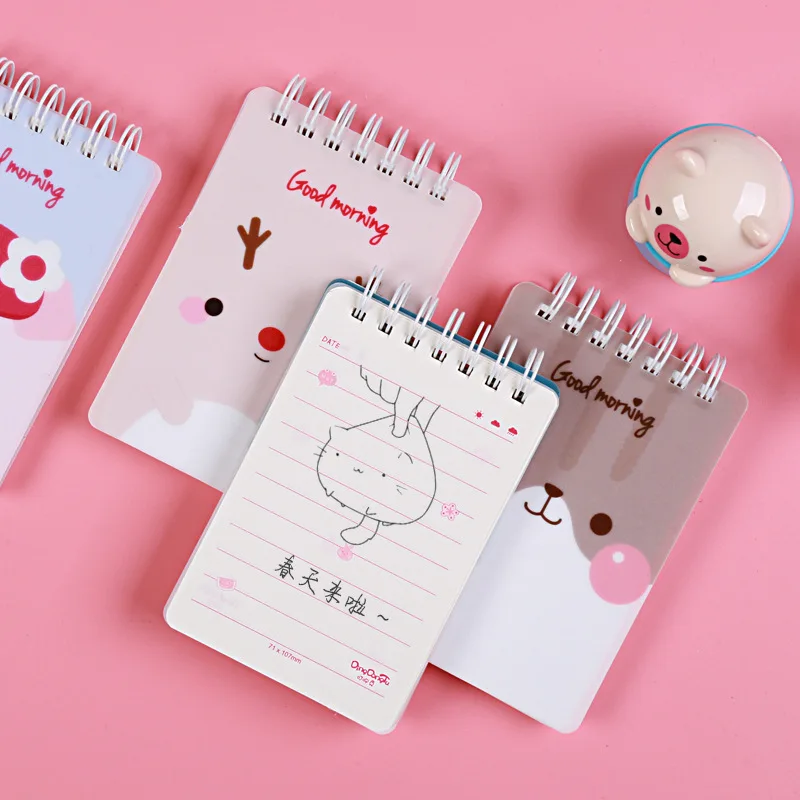 Ding dong tu Mini notebook A7 Coil notebook Tearable креативный ноутбук канцелярская книга словарь