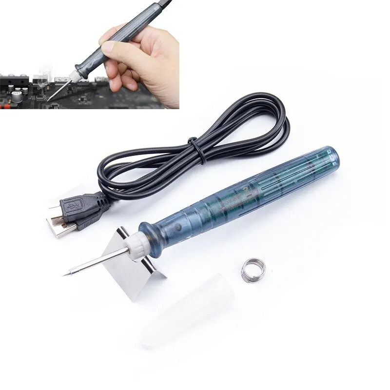 Electric Soldering Iron Soldering Iron DC 5V/ 8W For Gold For Silver Tin Copper