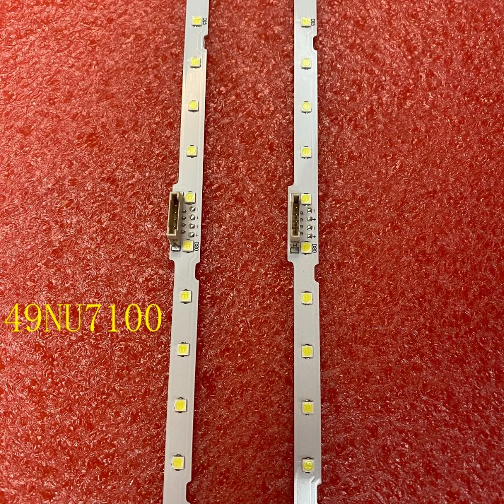 LED Strip(2) for Samsung 49NU7100 UN49NU7100 UE49NU7100 UN49NU7100AG UN49NU7100G UN49NU7300 UE49NU7300U UE49NU7170U UE49NU7015 the best led strip lights