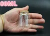 5PCS 47*60mm 60ml Creative Kitchen Storage Bottles Glass Jars With Lid Spice Sugar Tea Coffee Glass Container Receive Organizer 3