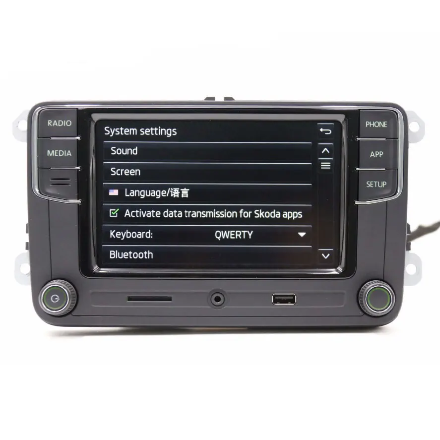 6RD 035 187B Desai Carplay RCD330 330G Plus 6 5 &quotMIB радиоприемник для VW Golf Jetta CC Tiguan Passat Polo|Панели| |