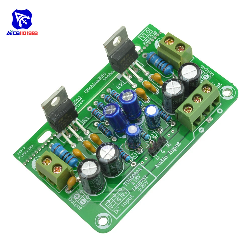 DIY Soldering Practice Kit, Icstation Audio Amplifier Board TDA2030