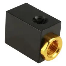 Прочный алюминиевый сплав 1/" Пневматический воздушный поток Быстрый выпускной клапан управления воздушный клапан