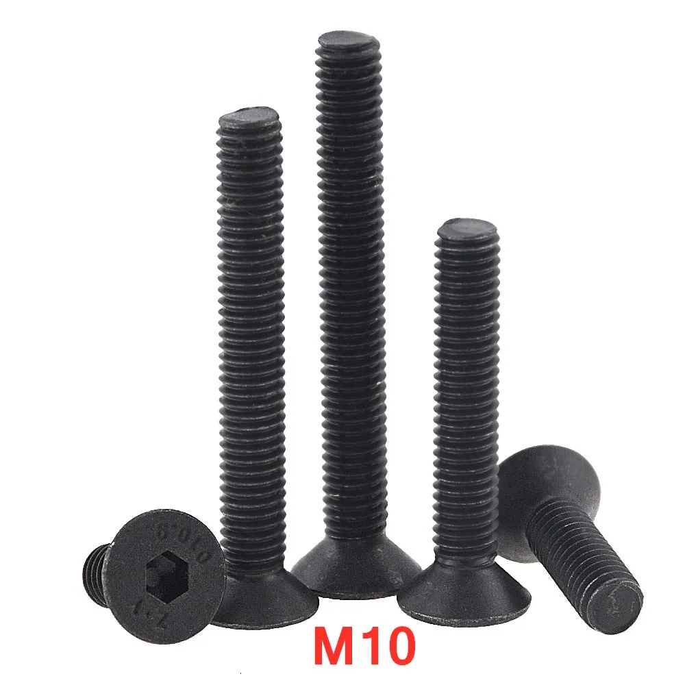 Из 2 предметов M10x16 100MM 20 25 40 Установочный винт с потайной головкой углерода Сталь