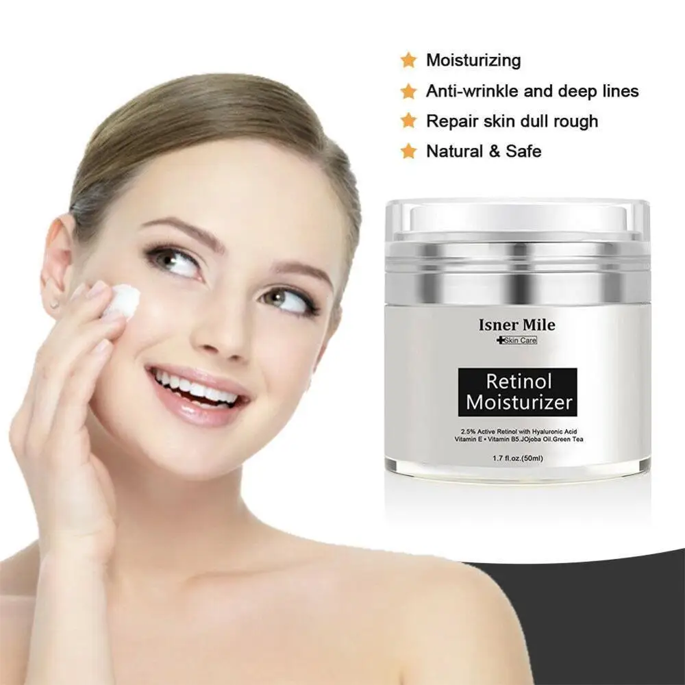 2.5% Anti Aging Wrinkle Acne Face Whitening Serum 50ml Pure Retinol Vitamin A Cream Hyaluronic Acid Skin Care Products 2.5% Anti Aging Wrinkle Acne Face Whitening Serum 50ml Pure Retinol Vitamin A Cream Hyaluronic Acid Skin Care Products