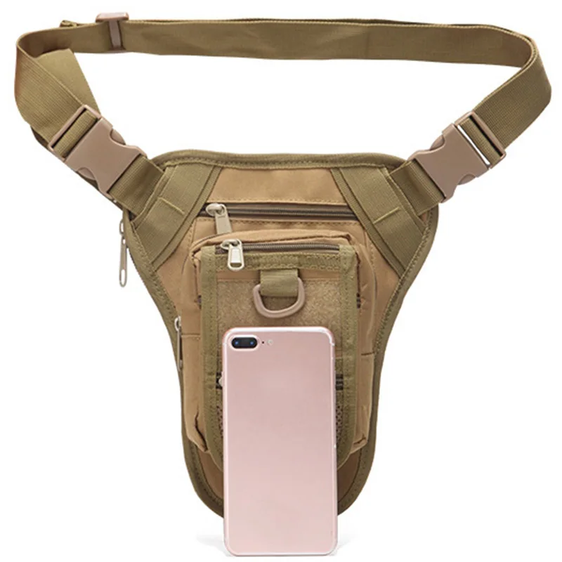 Outdoor Multifunctional Hiking Hunting Waist Bag Drop Leg Bag Hunting Tool Waist Pack Motorcycle Sports Bag