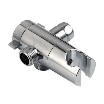 

Bathroom Shower Head Diverter Sprayer Arm Mount 3-Way Valve Fix Bracket Shower Head Diverter 2020 NEW
