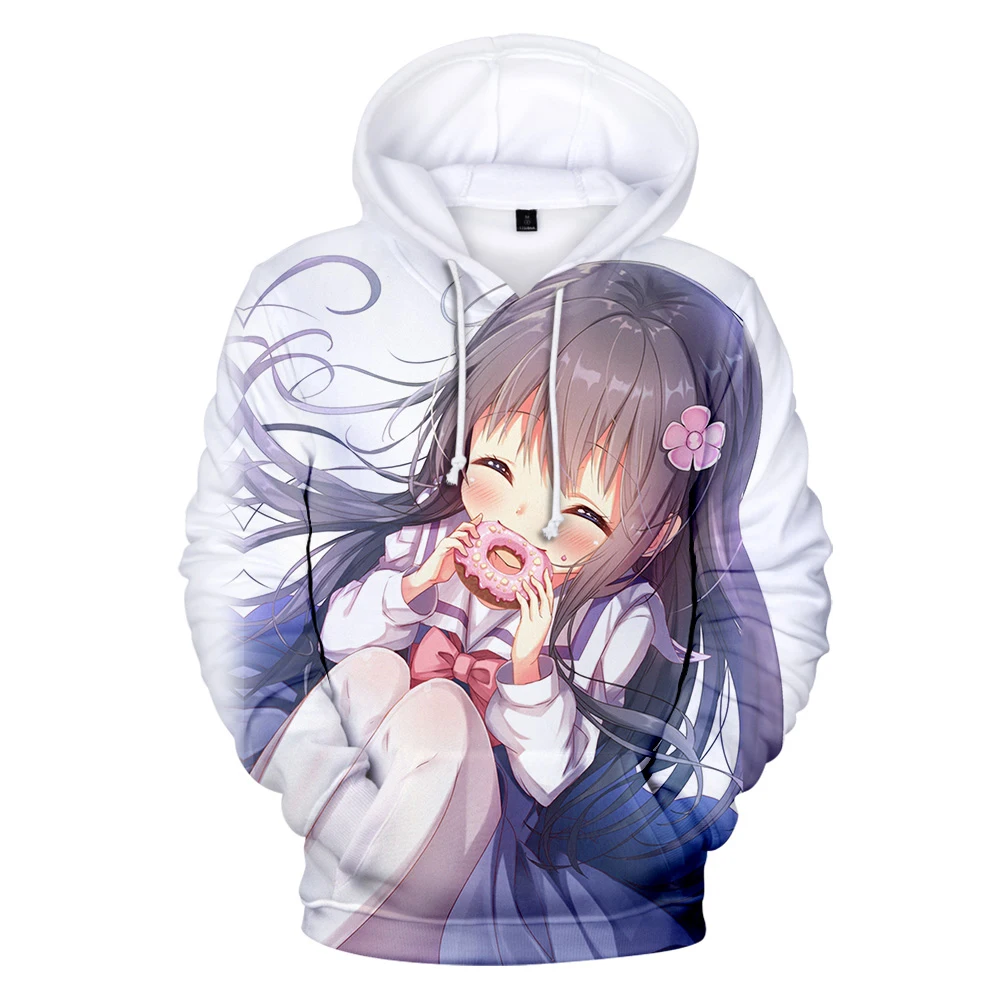Wataten-An Angel прилетел ко мне 3D Новые Kpop корейские повседневные модные мягкие толстовки с длинными рукавами