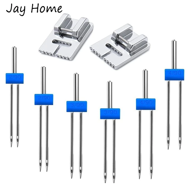 Twin needle 3pcs for portable sewing machine