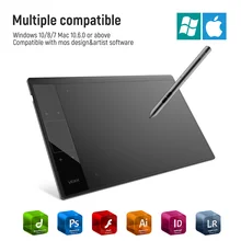 

VEIKK A30 Digital Tablet Graphics Drawing Tablet "10x6'' Painting Pad 8192 Level Graphic Tablet with battery-free Pen