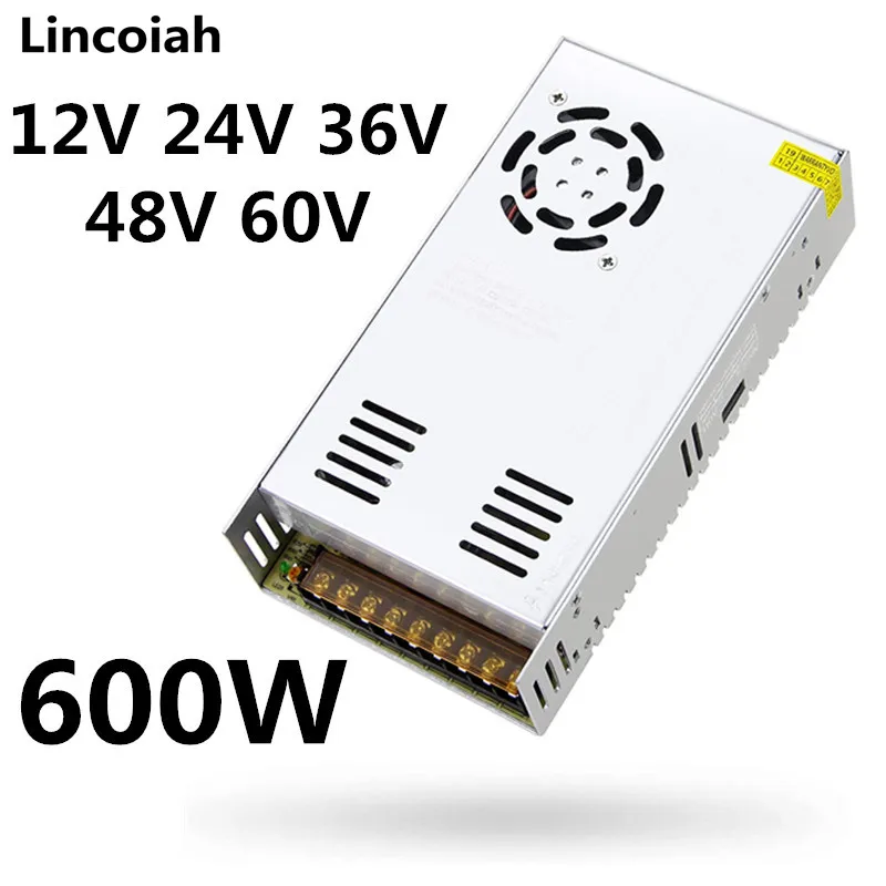 Switching Power Supply for Motor Driver 12V 24V 36V 48V 60V 400W Switching Power Supply SMPS for Stepper Motor Driver TB6600,DM556,DM556S,DM542,DM542S,DM542T,DM860H