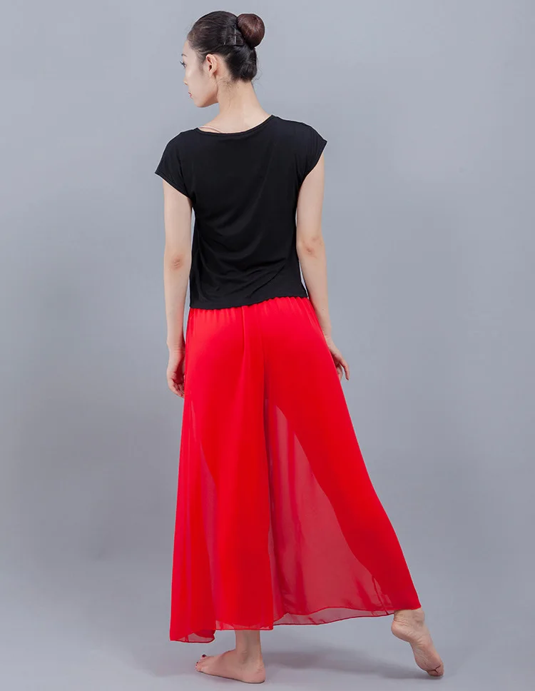 Dance Pants Latin Pant Standard Training Trousers for Women Ballroom Tango Waltz Belly Dance Competitions
