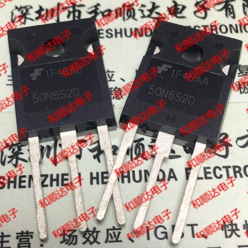 10 шт./лот FGH50N6S2D новые имеющиеся в 247 600V 60A