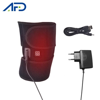 

AFDEAL Knee Heating Brace Electric Knee Joint Protector Heating Pads for Knee Pain Relief USB/EU/US Plug Home USE