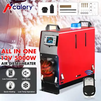 

All In One 5000W Air diesels Parking Heater 5KW 12V Car Heater For Trucks Motor-Homes Boats Bus +LCD key Switch +Remote Control