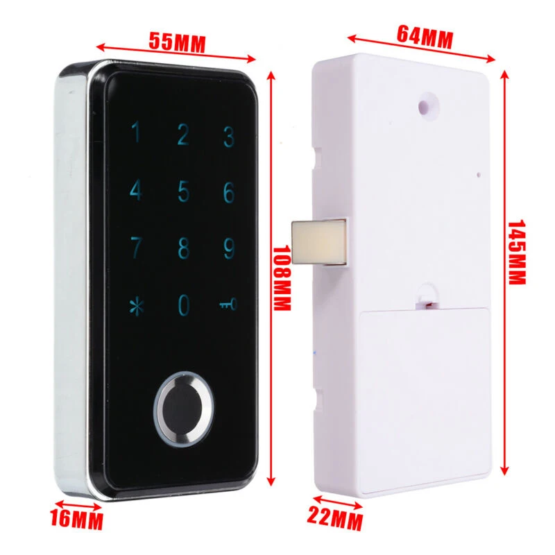 

Lock Bodies durable Smart Digital Fingerprint Door Lock Anti-theft Touch Password Keyless Keypad supplies