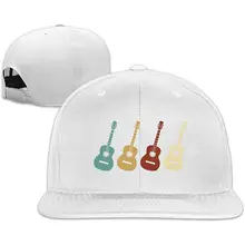 Бейсболка унисекс, винтажная регулируемая бейсболка с гитарой