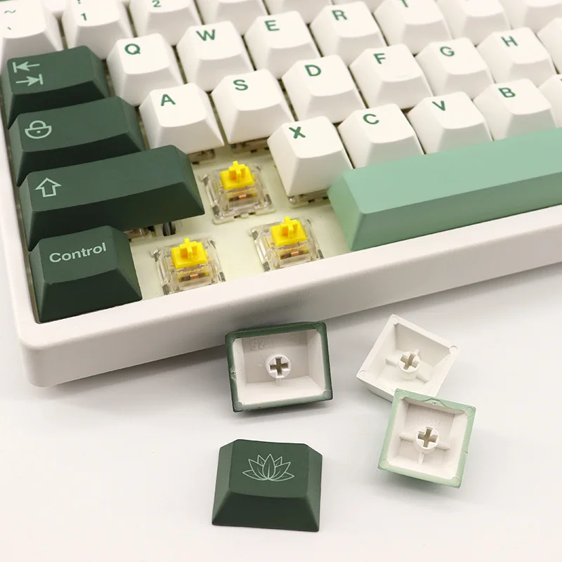 Gmk Botanical Keycaps Keycap Teclado Mecânico Perfil Cereja Interruptor mx Pbt Dye-sublimação 143 Chaves - Imagem 2