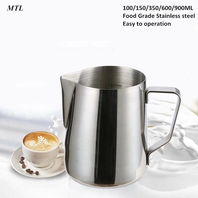Manual Motta Milk Jug Frother Latte Art Cup Stainless Steel Small Milk Frothing Pitcher Creamer