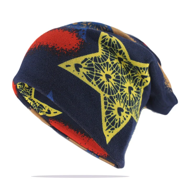 Neue Mode Frauen Mützen Schädel Frühling Herbst warme Hut Schal zwei gebrauchte lässige warme Mädchen Gorras Outdoor weibliche Knochen hüte Verkauf – Detail 24