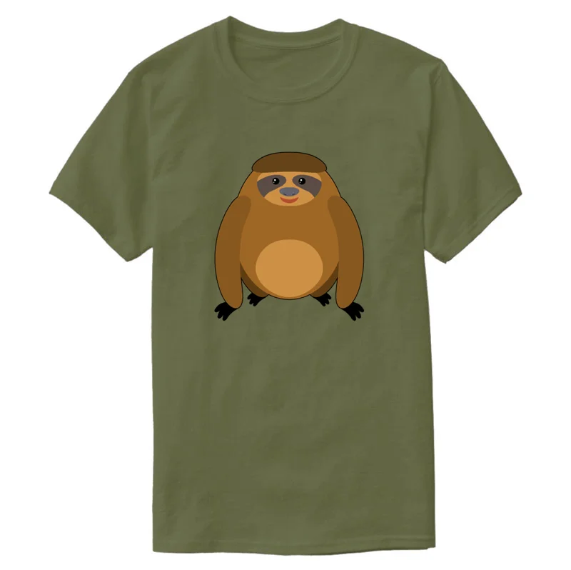 

Customize Comfortable Sloth T-Shirt 2020 Euro Size S-5xl Kawaii Men T-Shirt Awesome Humorous Tee Top Clothes
