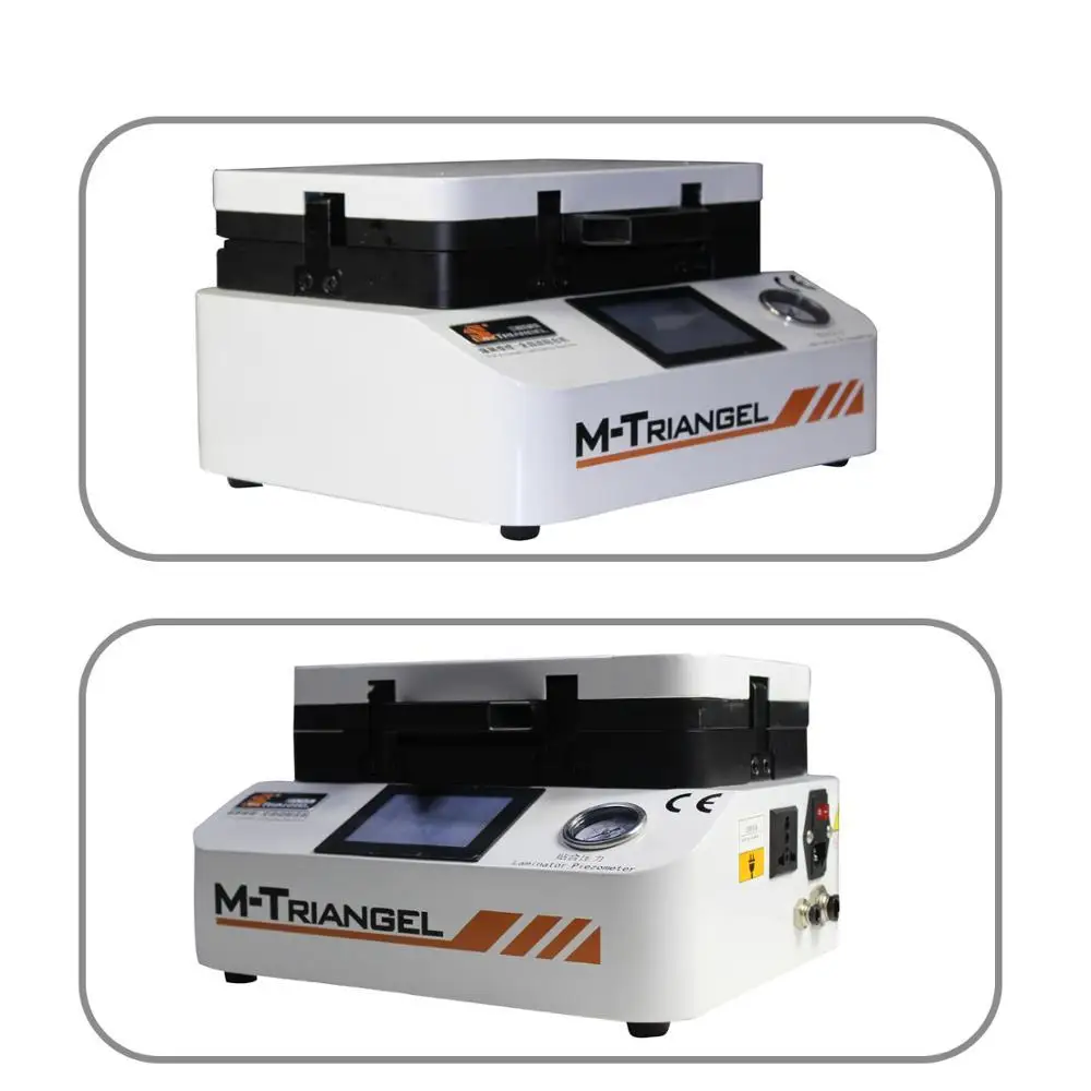  M-triangel 7 Inch Lcd Vacuum Laminating And Bubble Remover Machine Oca Automatic Flat Screen For Ip