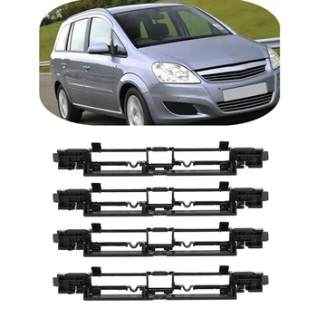 

1/2/4Pcs Car Roof Laggage Carrier Rail Trim Moulding Cover Fits for Vauxhall Opel Astra H MK5 13125723 Roof Rack Holder Carrier