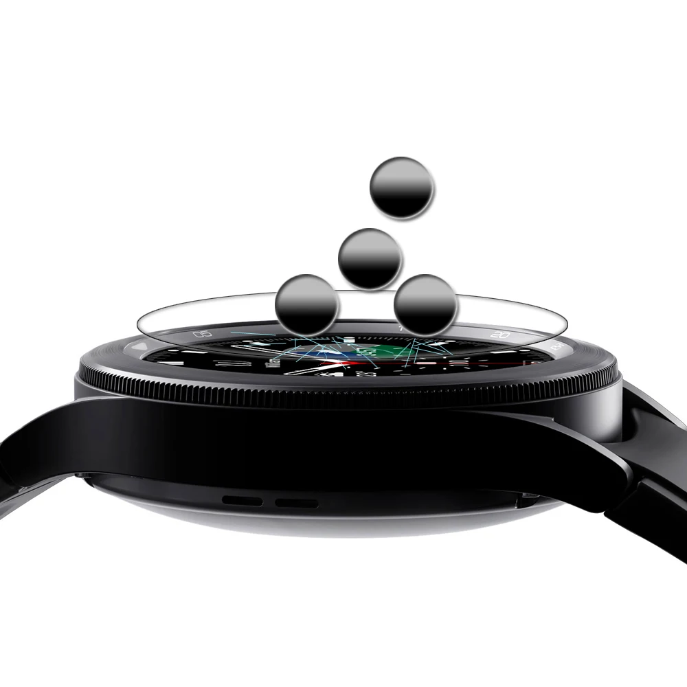 Закаленное стекло для Samsung Galaxy Watch 4/5/5Pro/6 44 мм 40 мм 45 мм Защитная пленка для экрана Galaxy Watch 4 42 мм 46 мм Прозрачная пленка HD с защитой от царапин 1-5 шт.