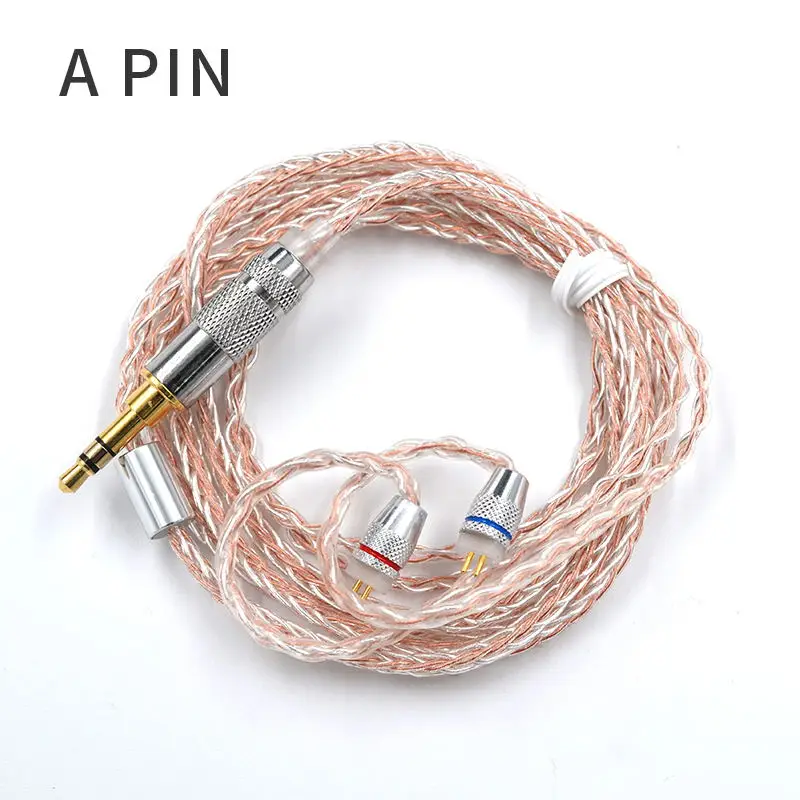 KZ-3-5mm-2Pin-MMCX-Connector-8-Core-Copper-Silver-Mixed-Cable-Use-For-SE846-KZ (3)