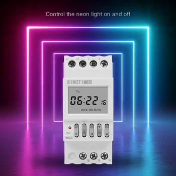 

1s Interval Electronic Display Countdown Timer Switch 220V Timing Socket
