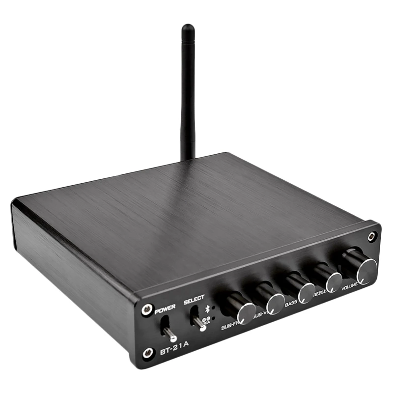 ABZB-2.1 канал 50 Вт+ 50 Вт+ 100 Вт Bluetooth 4,0 Цифровой 200 Вт усилитель для сабвуфера Hifi звуковая система