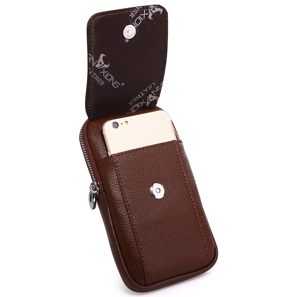 Мужской кожаный чехол для мобильного телефона/кожух, чехол для мобильного телефона, поясная сумка