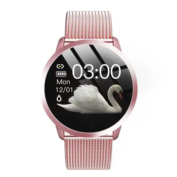 

Q8 Female Fitness Smart Watch Women Running Heart Rate Monitor Bluetooth Pedometer Smartwatch 2020 Clock reloj inteligente