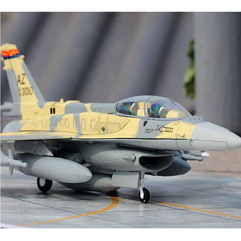 Самолет Модель ВВС США F16 Block52 разведки самолет сплава модель F16 1: 72 diecast металлические модели самолетов