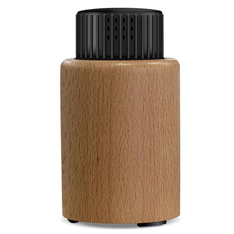 

Waterless Mini Aromatherapy Essential Oil Diffuser Difusor Aromaterapia Aroma Oil Nebulizing Diffuseur Usb Light Wood For Home