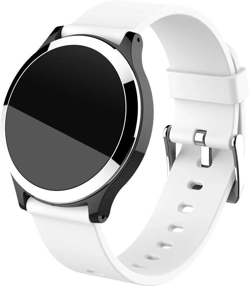 Умные часы B67, мужские часы, Bluetooth, сердечный ритм, напоминание о звонке, водонепроницаемые, IP67, трекер активности, спортивные Смарт-часы для Android IOS - Цвет: Белый