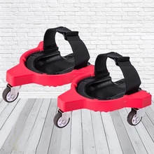 360 ° защита колена Pad со встроенным поролоновыми класть на платформе колеса на коленях Pad колеса подушка для колена работы лезвия