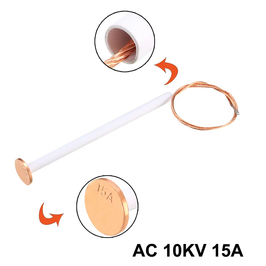 Uxcell 1 шт. AC 10KV10-150 T Тип предохранитель провода защитное устройство от высокого напряжения откидывающийся плавкий предохранитель для защиты от перегрузки и короткого замыкания