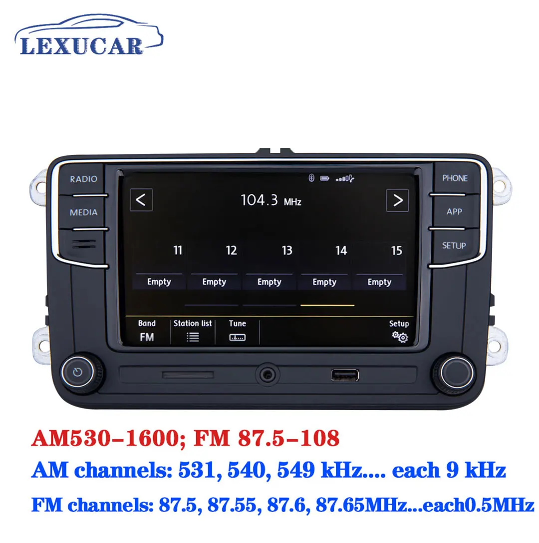 Lexucar RCD330 плюс RCD330G NONAME Android Auto Carplay 6RF 035 187F R340G код 330G для VW Tiguan Golf 5 6 MK5 MK6 Passat Polo