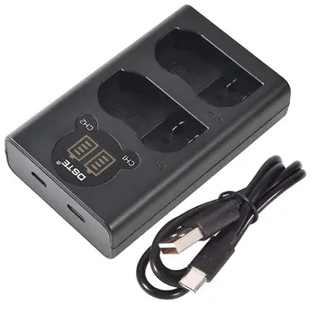 

DSTE Dual LCD Battery Charger Kit for Nikon EN-EL15 Camera Battery