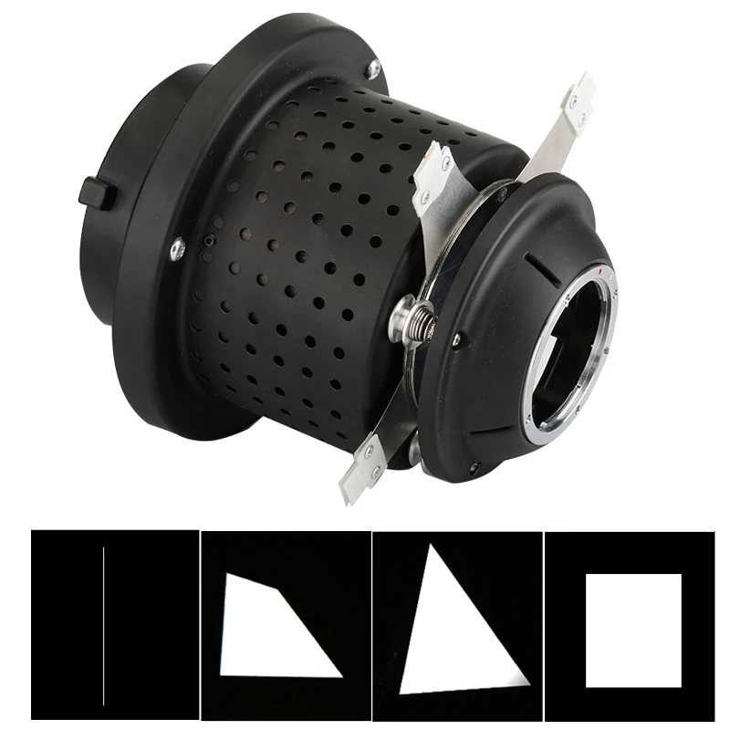 Efeito de Luz Focalize Snoot Cónico Ajustar Forma Geométrica Modelagem Criativo Arte Faça Você Mesmo Filme Projeção Feixe Luz Cilindro Ot1 - Image 2