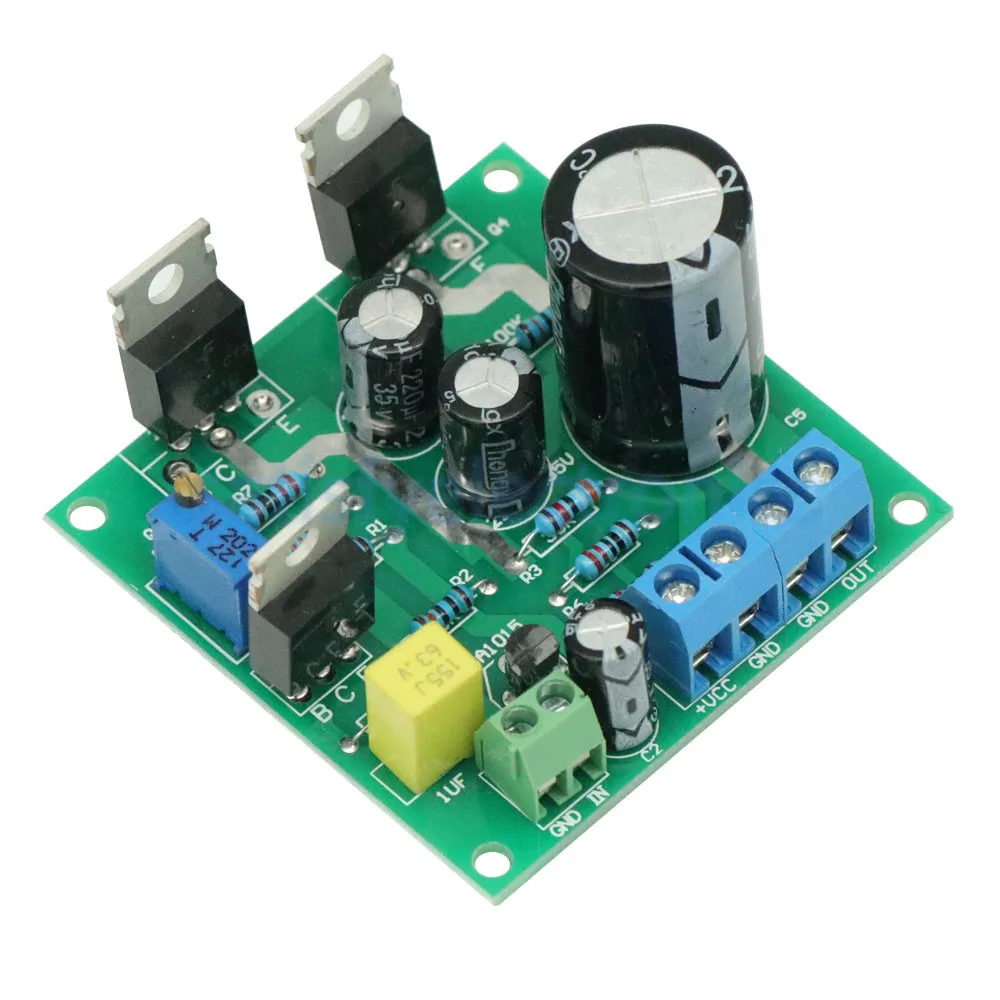 

Mini 1969 TIP41C 1 CH Amplifier Assemble Board Pure Class A DC 12V-30V 24V