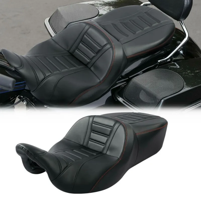 Мотоциклетное ПАССАЖИРСКОЕ СИДЕНЬЕ водителя для Harley Touring Street Road Glide 2009 2020| |