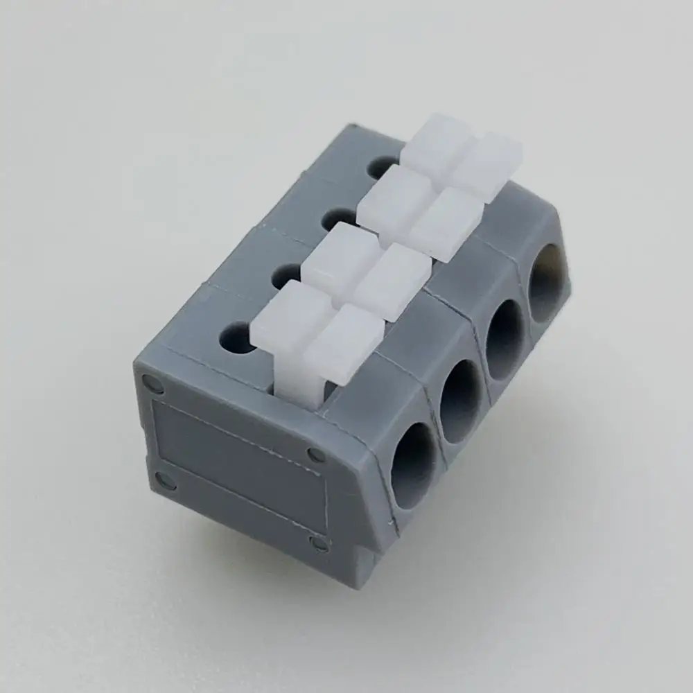 KF202 5,0 2P~ 12P PCB Пружинные клеммные блоки DG202 5,0 мм 2PIN~ 12PIN 12A 300V Феникс контакт DEGSON KEFA янниу