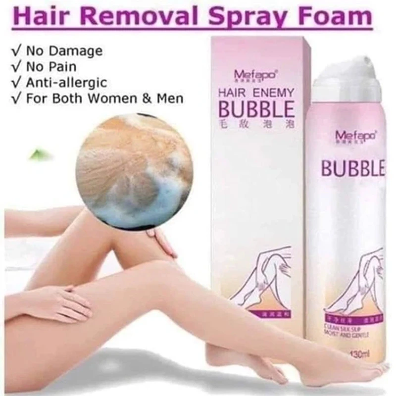 Hair Enemy Removal Bubble Hair Remover Mousse Hair Removal Spray For Body  Leg Arm Underarm Private Parts Men Women - Hair Removal Cream - AliExpress
