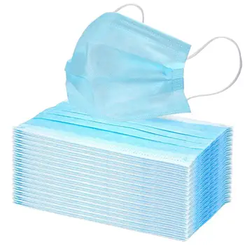 

Disposable Face Masks 3 Layer Protective Dustproof Mask Air Pollution